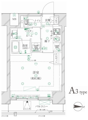 クレイシア江戸川橋レーヴ-303