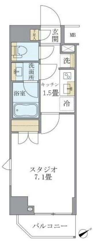 リージア中野新橋-1303