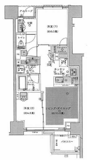 ミッドタウンコンド四谷-702