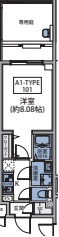 ルネサンスコート新宿余丁町-101
