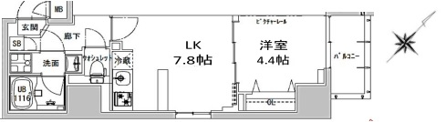 エスレジデンス神田アバンス【S-RESIDENCE神田avance】-703