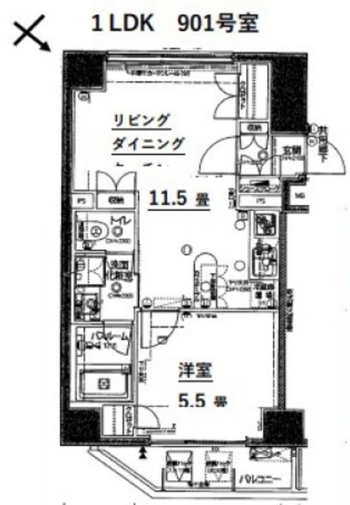 ミテッツァ千代田三崎町-901