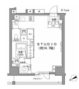 パークハビオ八丁堀-1102