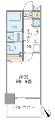 レジデンシア麻布十番-707