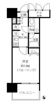 フォンテーヌ芝浦-403