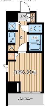 シティスパイア新富町-202