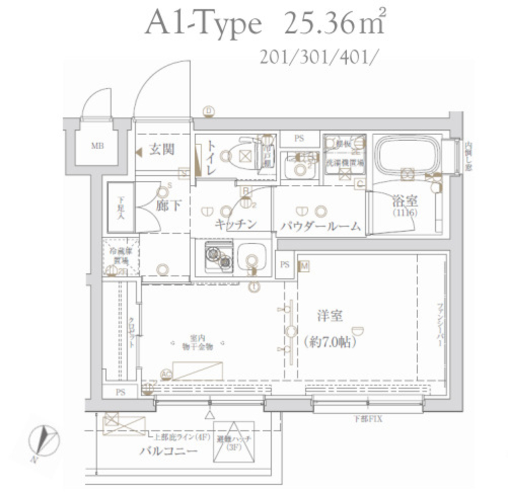 クレイシア新宿ノース【CRACIA新宿NORTH】-101