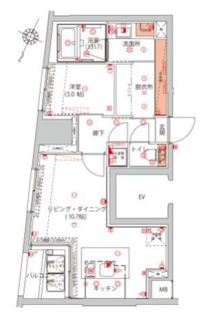 ハーモニーレジデンス千代田岩本町-502