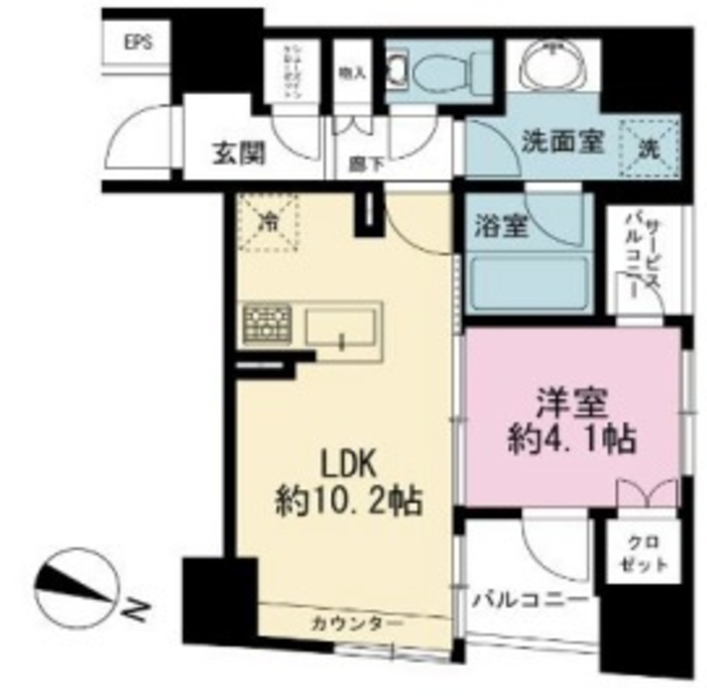 リビオレゾン千代田岩本町ルジェンテ-1105