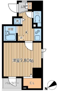 シティスパイア新富町-204