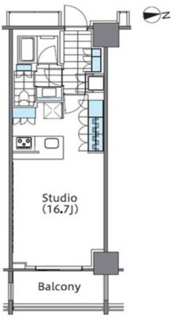 コンフォリア新宿イーストサイドタワー-827