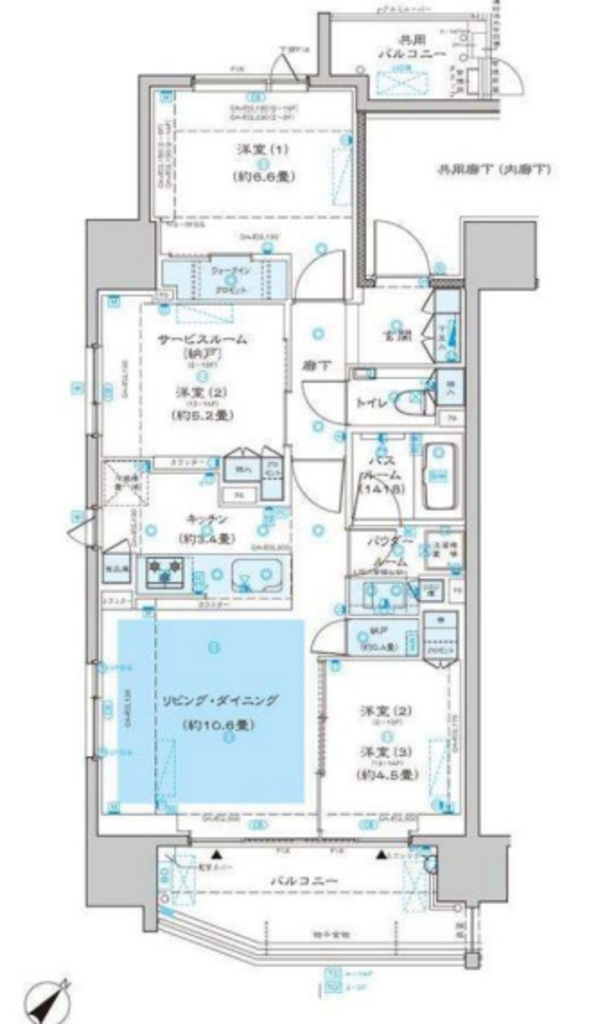 ディームス渋谷本町-1303