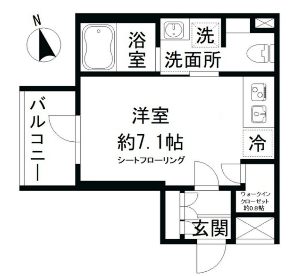 モクシオン四谷三丁目-205
