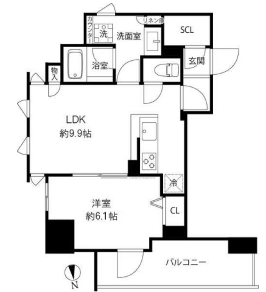 プレールドゥーク浅草橋-1303