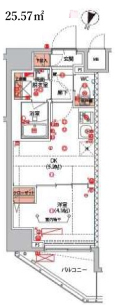 ハーモニーレジデンス新宿早稲田ザガーデン-701