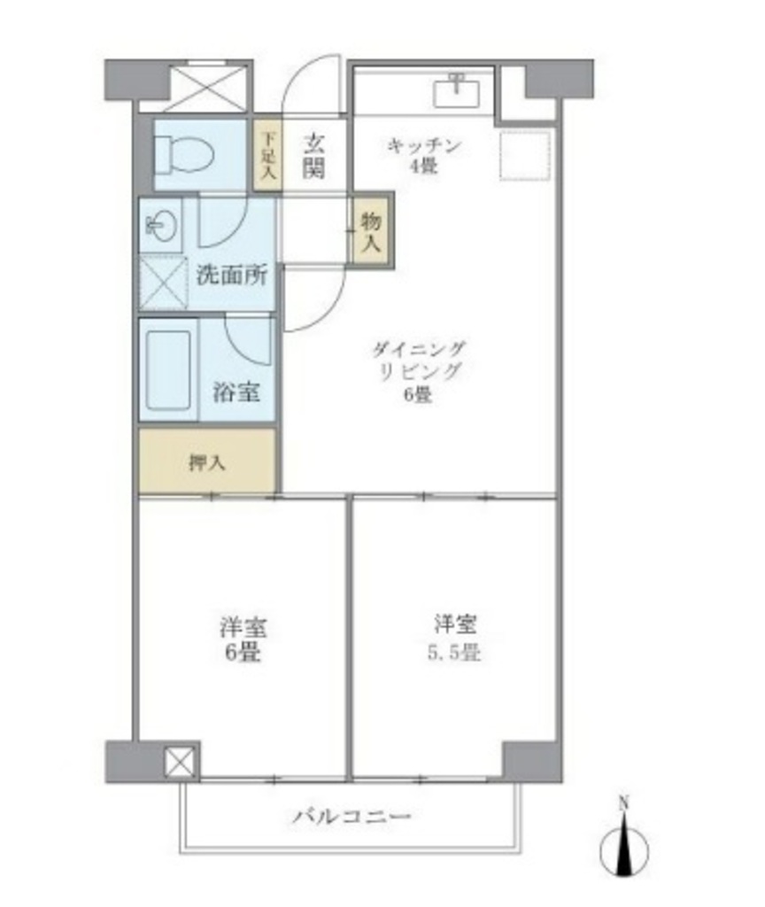 クレールメゾン左門町-202