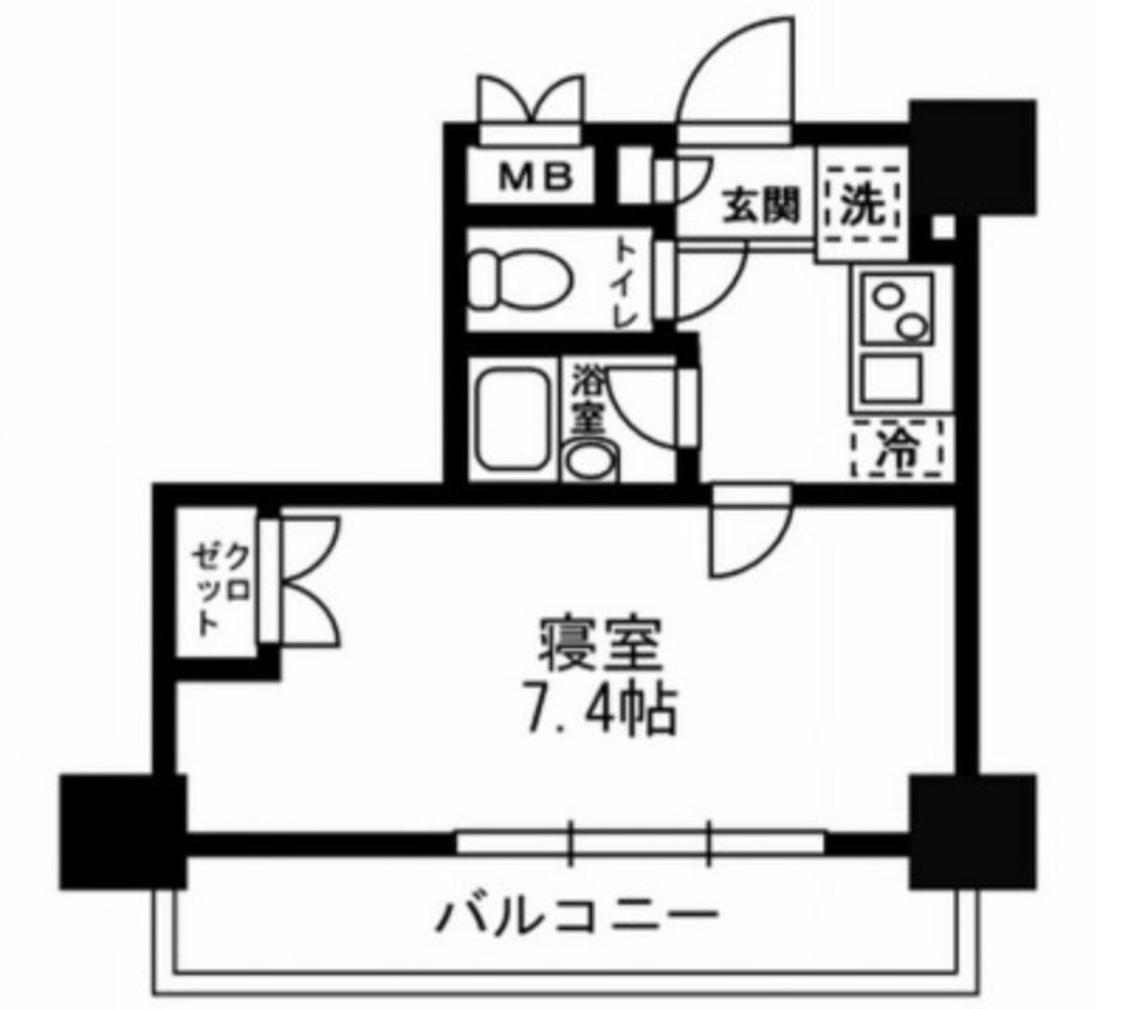 レジディア月島Ⅲ-705