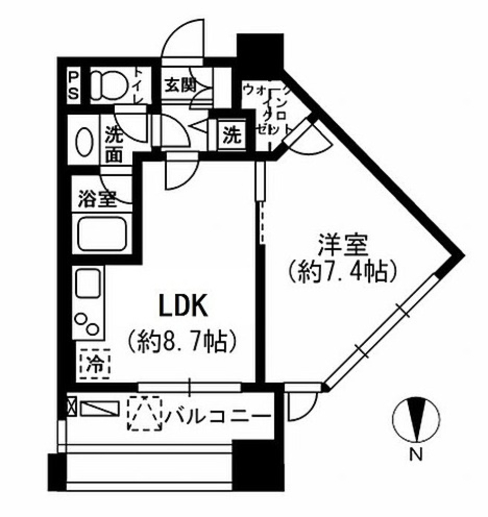 レジディア市ヶ谷-1202