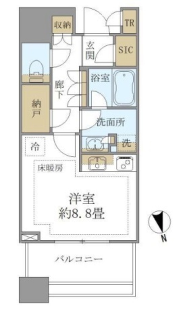 白金ザスカイイースト棟-725