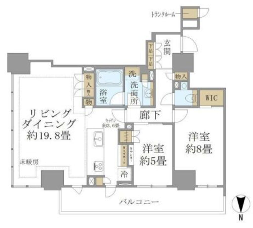 ブリリアタワー上野池之端【Brillia Tower 上野池之端】-1610