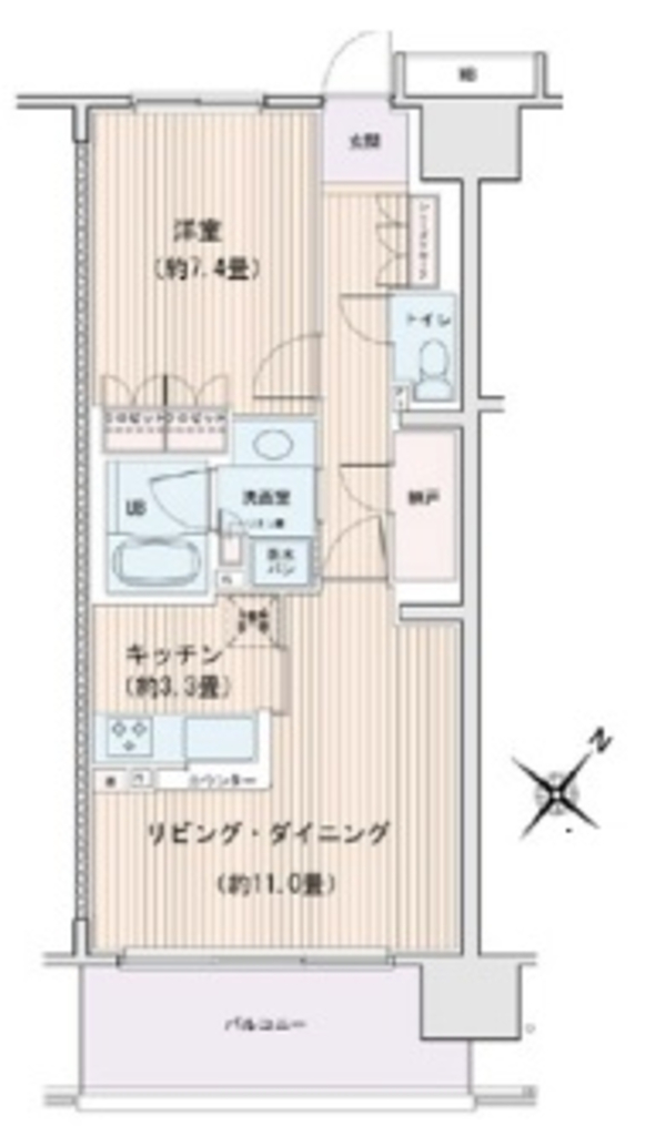 エスティメゾン豊洲レジデンス-C1107