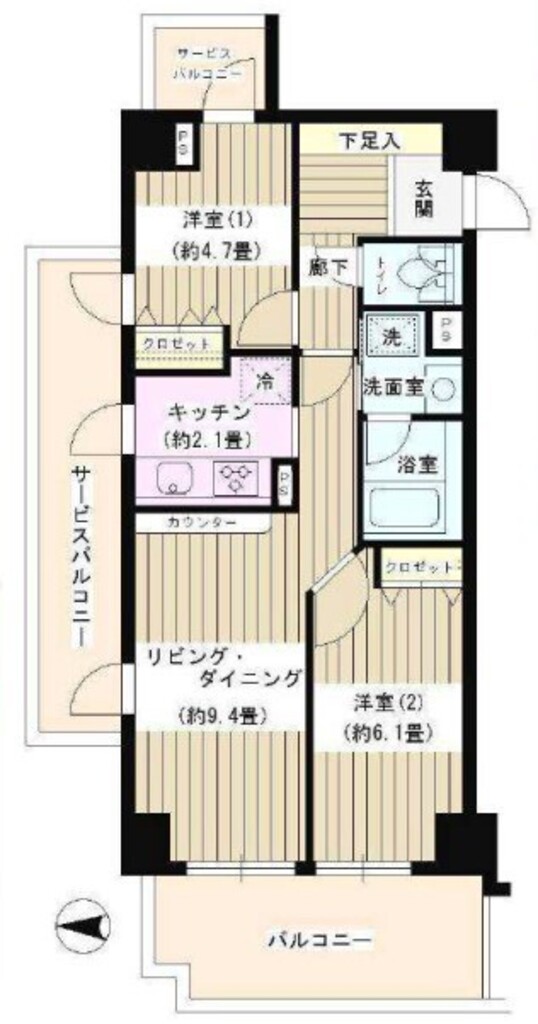 ベルジュ弥生町-703