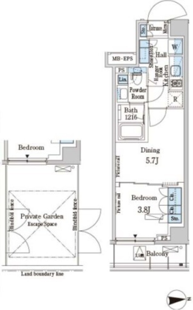 パークアクシス市谷加賀町-103