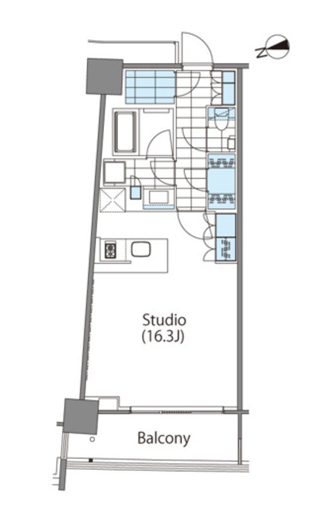 コンフォリア新宿イーストサイドタワー-207