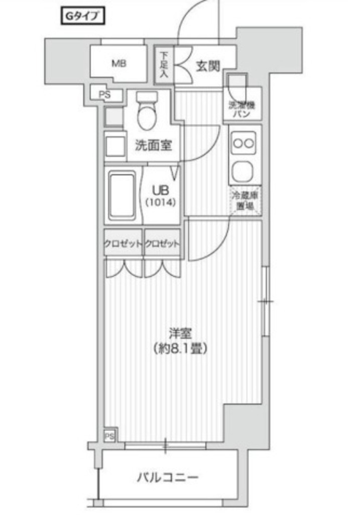 レジディア笹塚Ⅱ-509