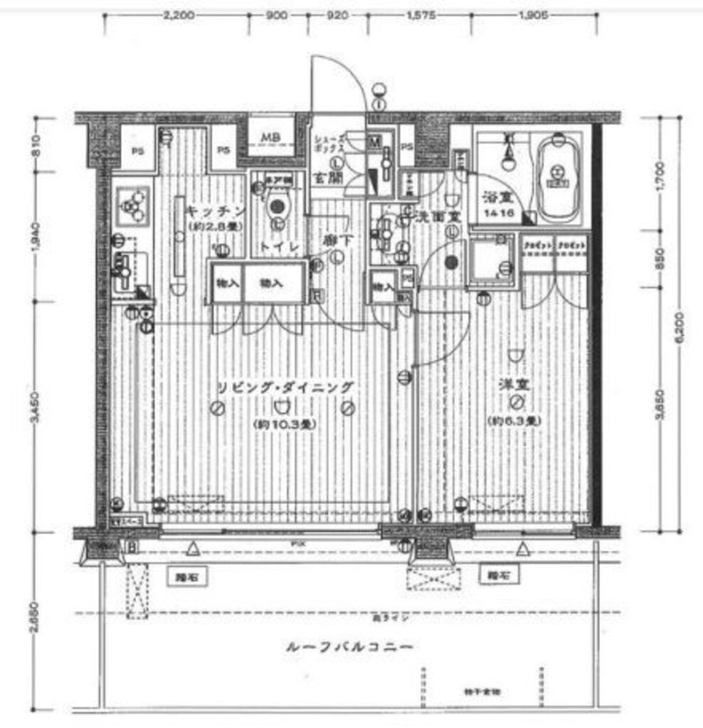 小石川ザレジデンスイーストスクエア-5F