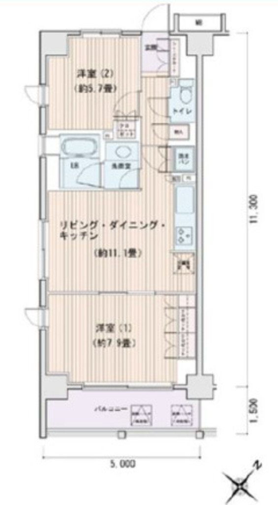 エスティメゾン豊洲レジデンス-E519