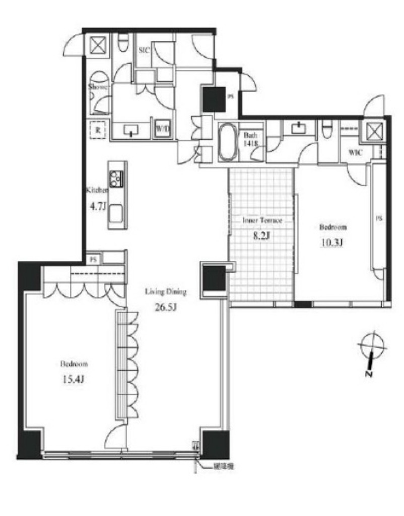 ハンドレッドステイレジデンス-403