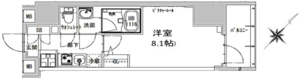 エスレジデンス神田アバンス【S-RESIDENCE神田avance】-1202