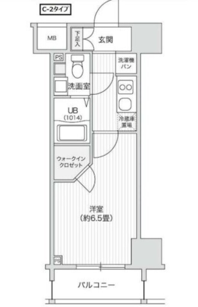 レジディア笹塚Ⅱ-404