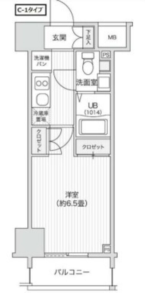 レジディア笹塚Ⅱ-1403