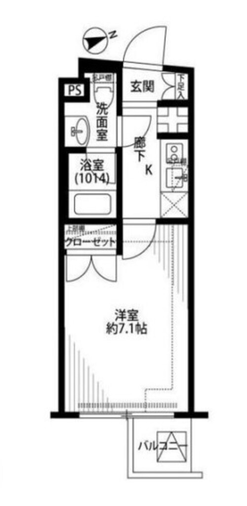 プレールドゥーク北新宿Ⅲ-106