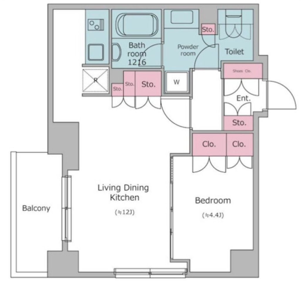レジディア月島-403