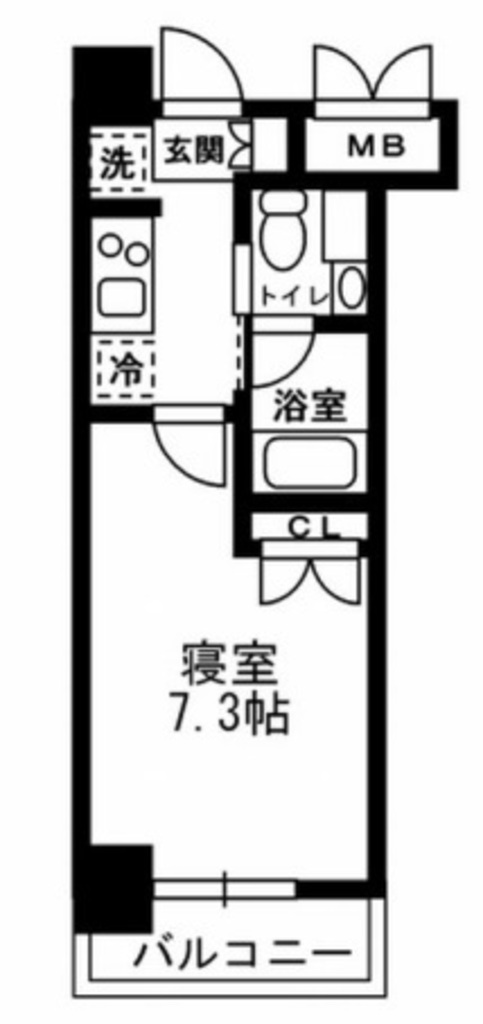 レジディア月島Ⅲ-908