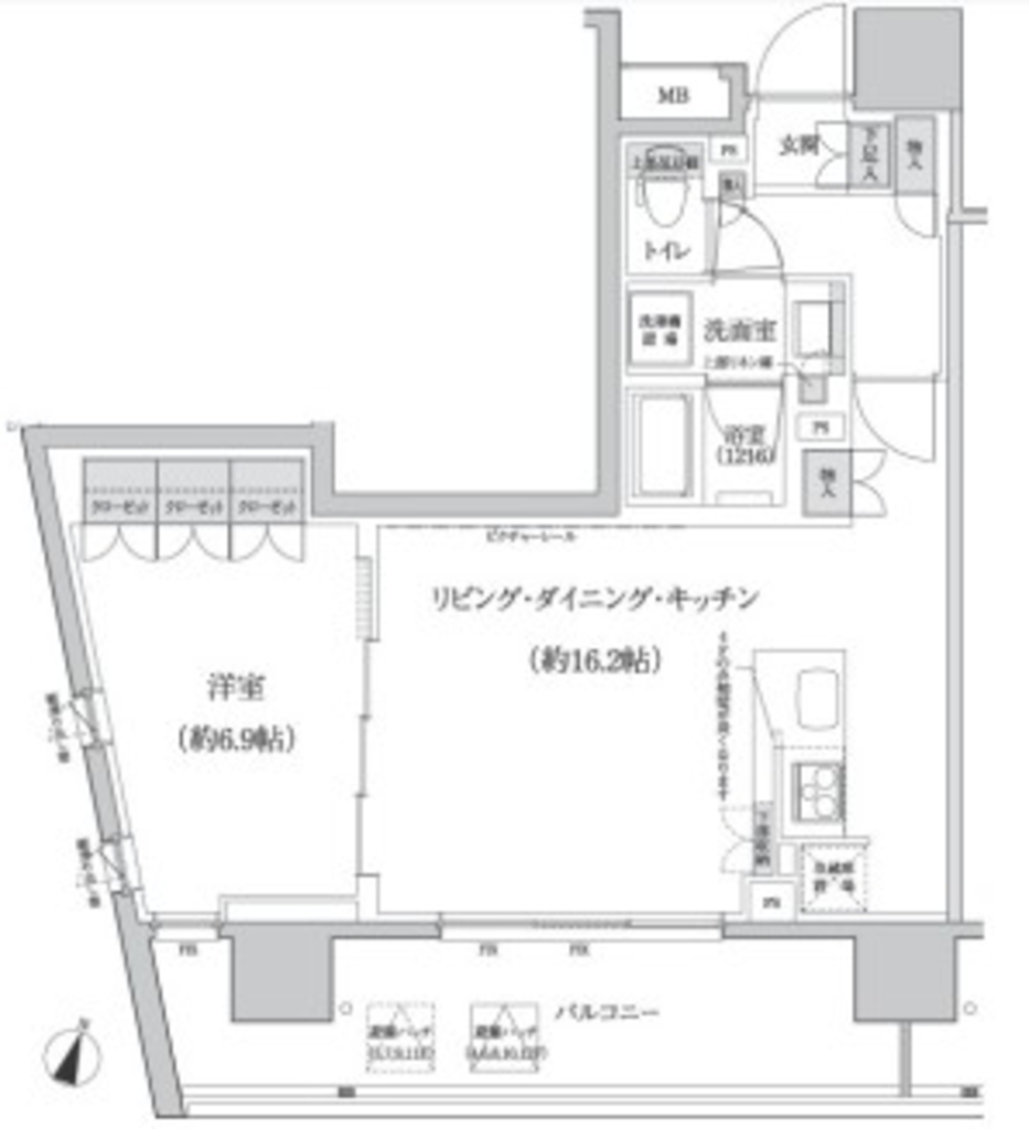 パークハビオ渋谷本町レジデンス-515