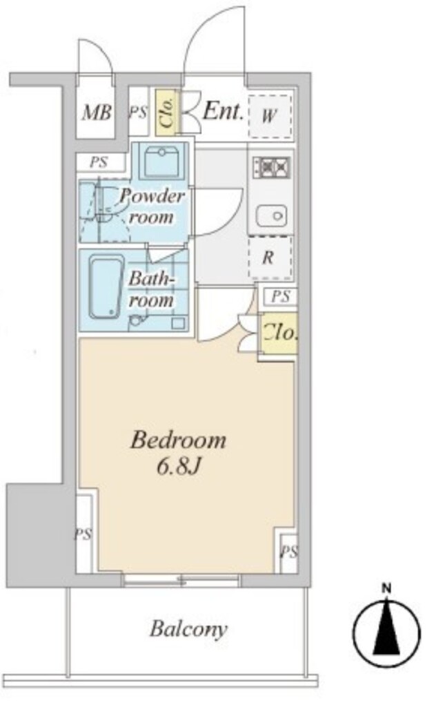プラウドフラット神楽坂Ⅱ-502