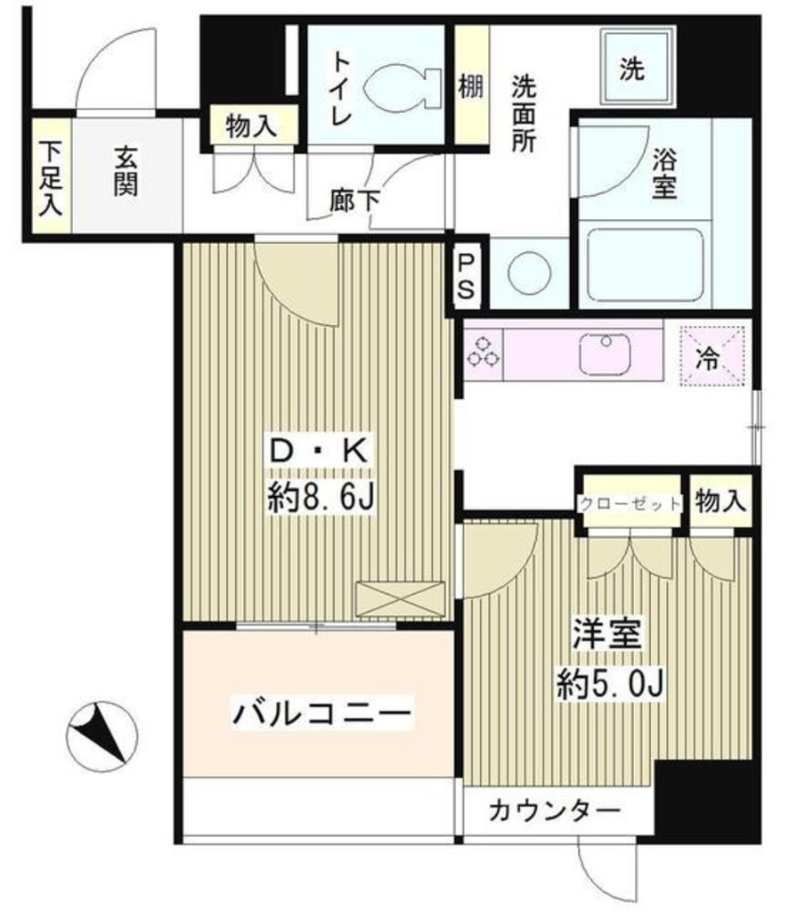 カルナ築地-202