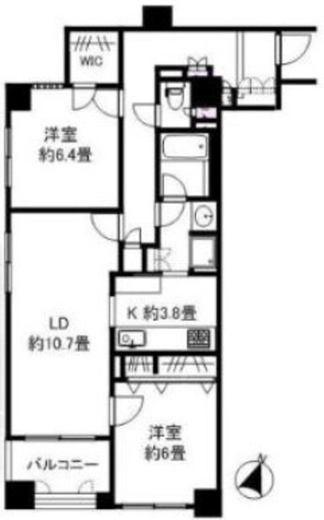 ディアパーク市ヶ谷南町-2F