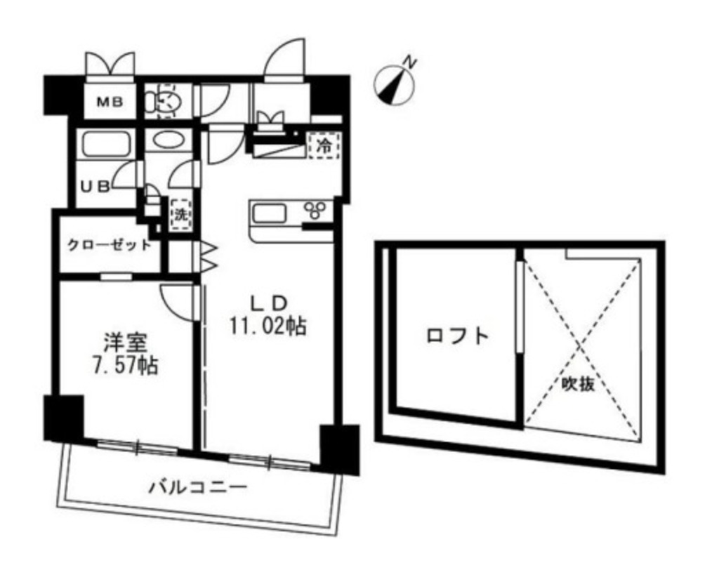 レジディア日本橋人形町Ⅱ-1402