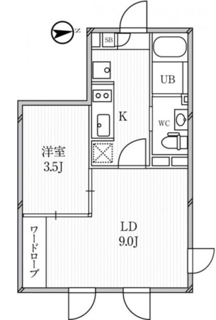 ルクレ高田馬場-201