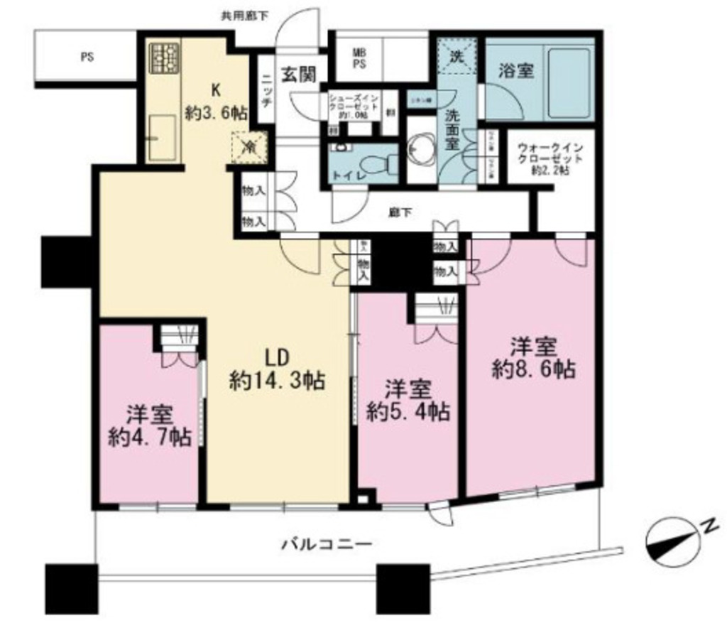 ザパークハウス西新宿タワー60-5514