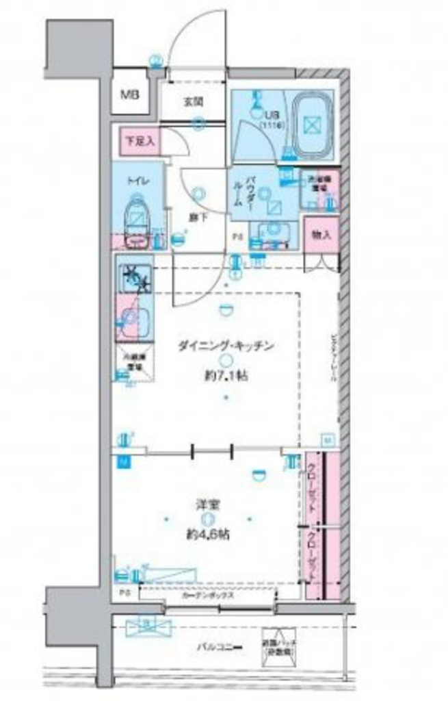 ジェノヴィア東神田グリーンヴェール-504
