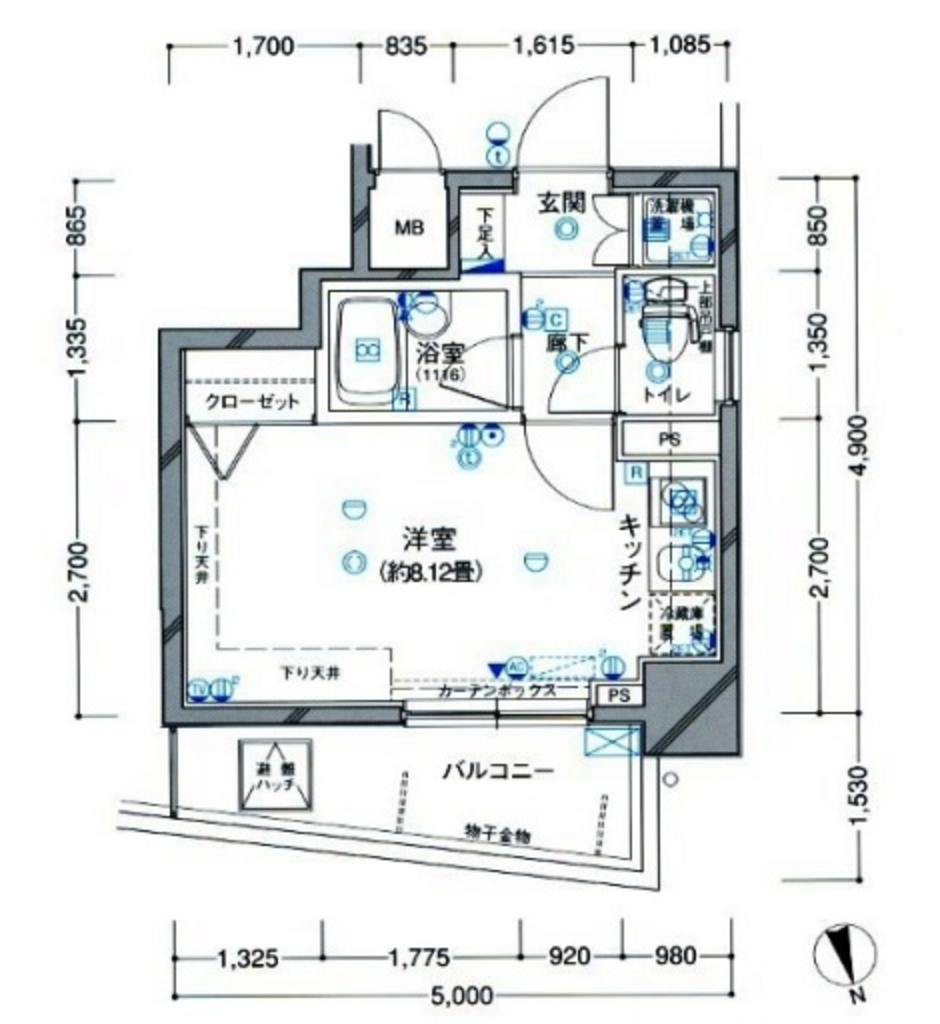 レガリアレジデンス早稲田イクス-7F