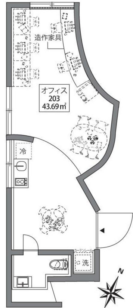 新宿ニューヴィラ-203
