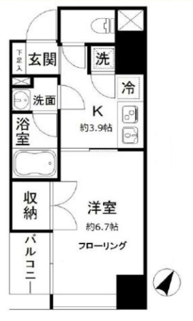 ウエストテラス汐留-701
