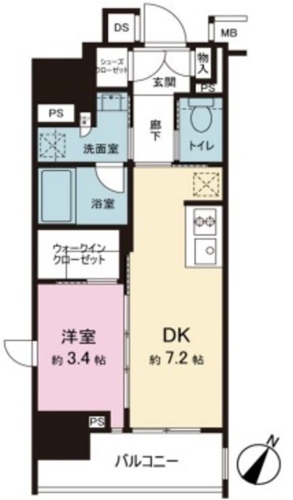 イニシア新宿早稲田-801